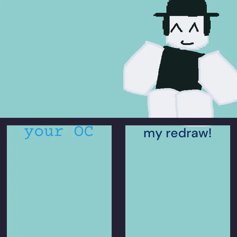 REDRAWING YOUR OC!! by @laufadon