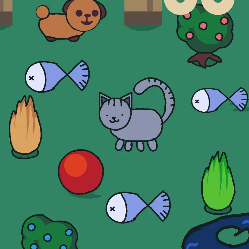 Adventure of cat and dog by @Soda1997