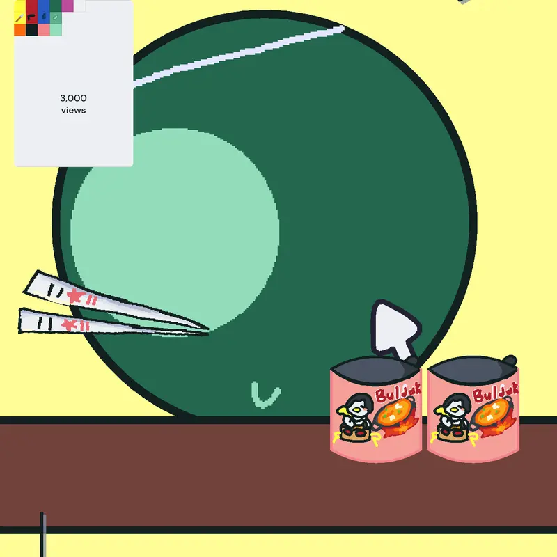 Ultra mukbang green by @fbdbdbdx