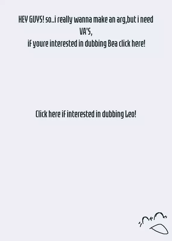 Would you like to be part of my ARG?? by @K4tiez