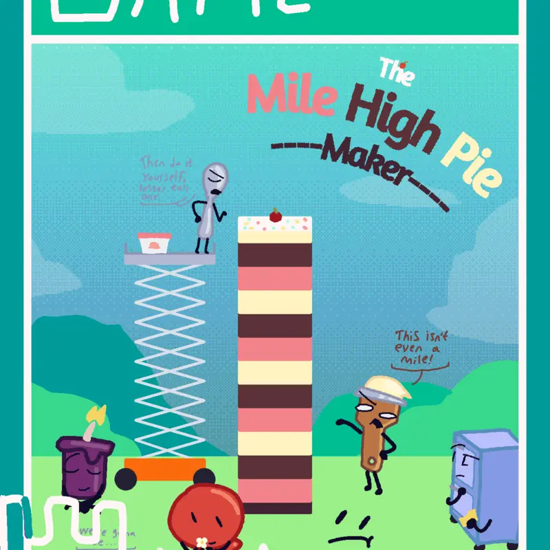 The Mile High Pie Maker by @LuAnimates