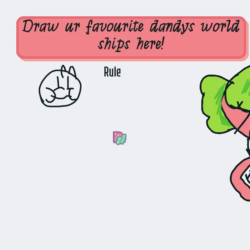 Dandy's world by @strawberrybee