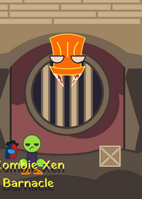 but the barnacle has no pupils just glowing...
