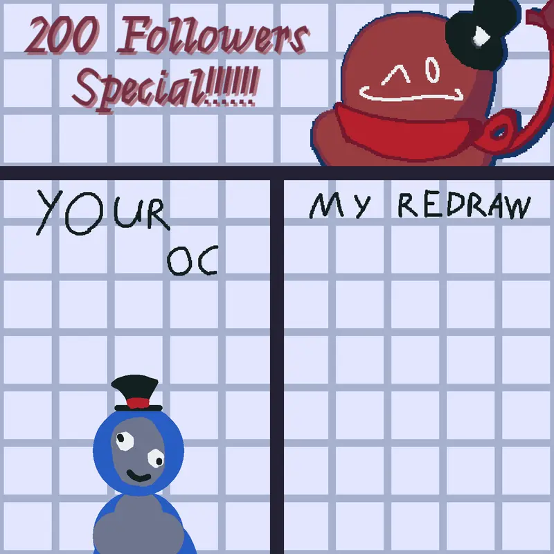 I'm hoping the owner redraws my OC by @Dumbo1624