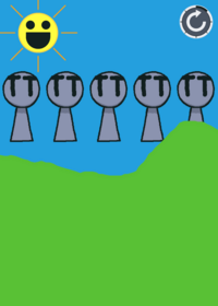 Sprunki but with the Stickmans