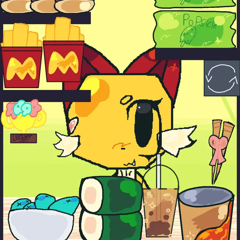 Scraps mukbang by @artlover_2017