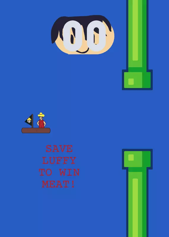 SAVE LUFFY FLAPPY GAME by @JFAB_CREATIONS