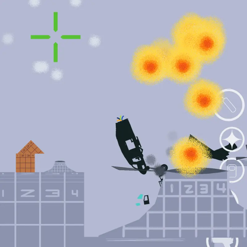 Hard to drive: heli driving game thing. by @zerowidthjointer