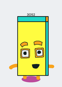 Numberblocks 3052 rectangle!