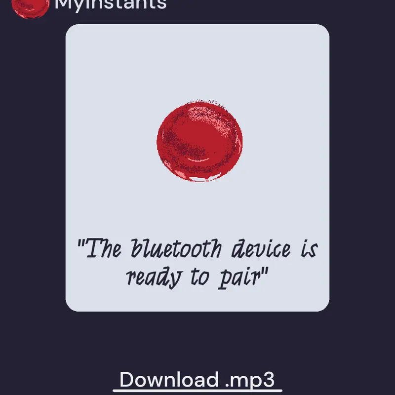 "The bluetooth device is ready to pair" by @windows_expert