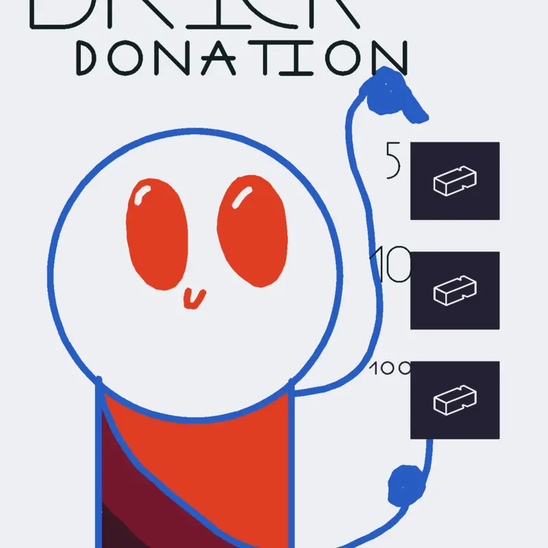 Brick donation by @TheCool1s_here