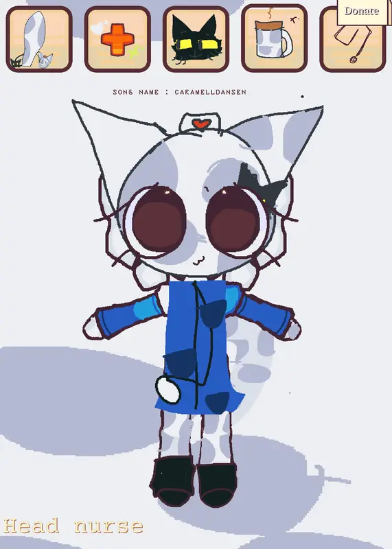 Head nurse Ragdoll by @DEFNE_ST4R_YT