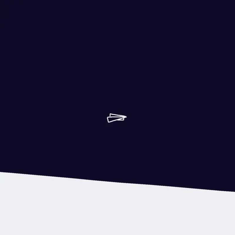 raw paper plane physics by @not_ORIG_anymore