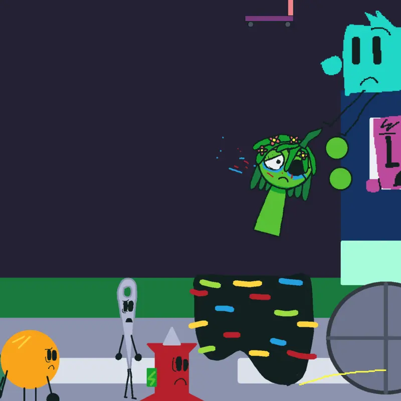 bfdi #cube #pibby #sprunki #runforyourli by @ydyd