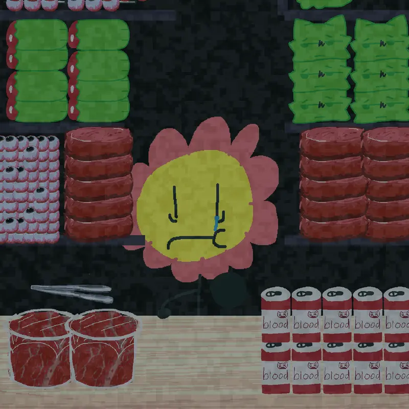 POV Flower after killing everyone: by @blockyyy
