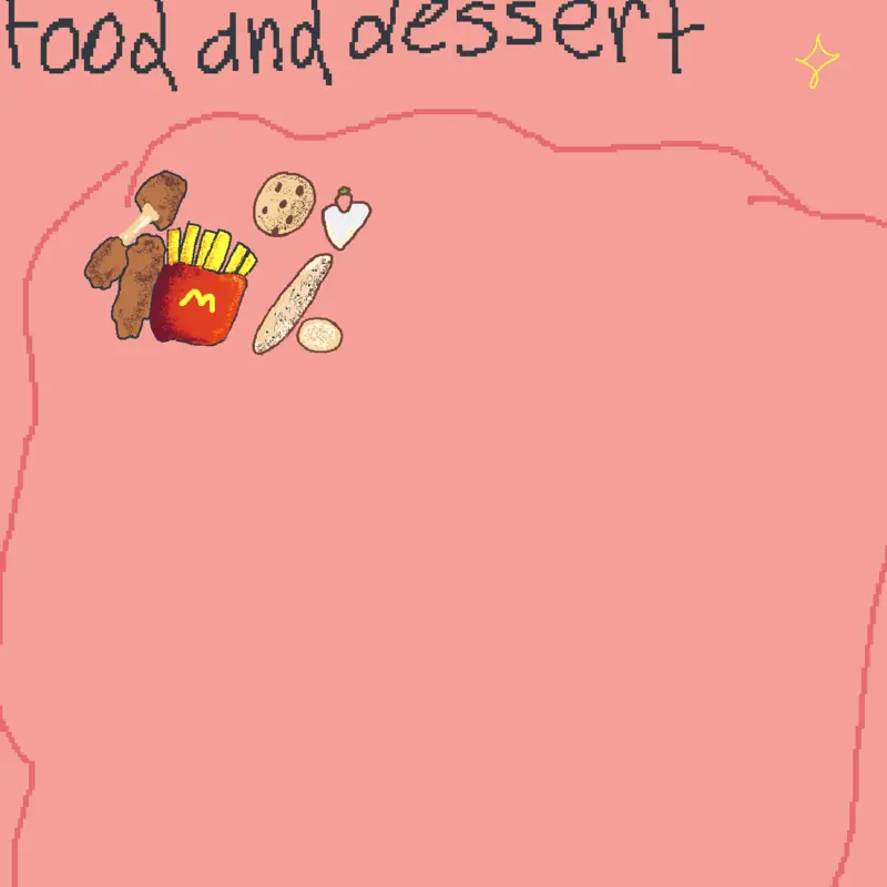 DRAW YOUR FAVORITE FOOD AND DESSERT by @Banana_Nats