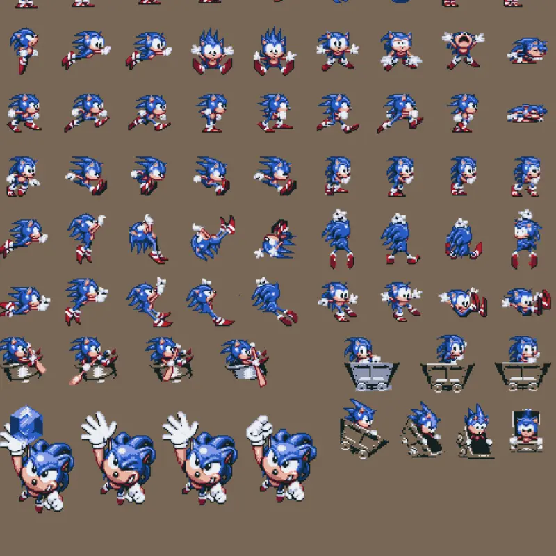 Sonic by @Drabthespritter2be5
