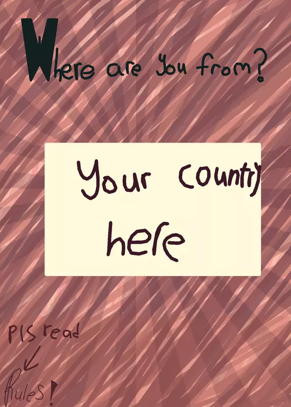 WH3R3 4R3 Y0U FR0M by @C0UNTRYB4LLS_