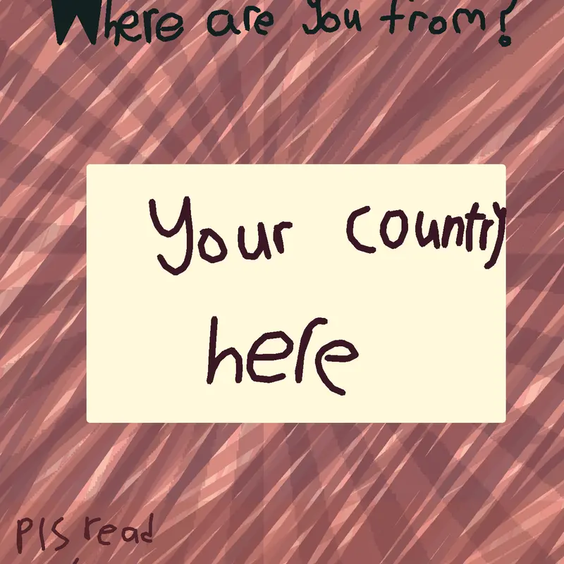 WH3R3 4R3 Y0U FR0M by @C0UNTRYB4LLS_