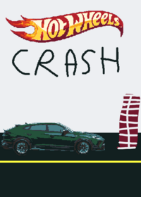 Hot Wheels crash