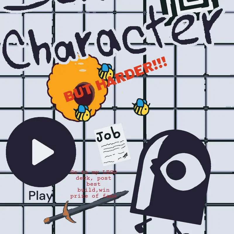 SAVE THE CHARACTER BUT HARDER! by @This_turt