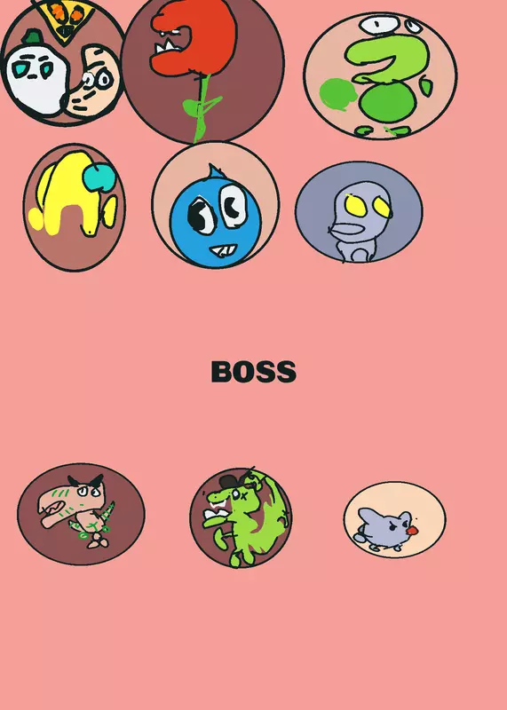 Cuphead Bosses by @samiersuperr