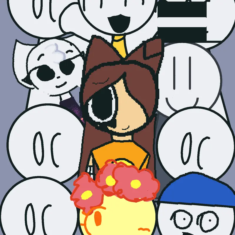 i am a robot by @bluumonsta