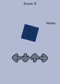 Fnf dark blue fnf