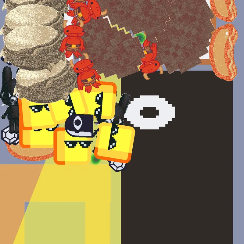 Feed this weird blob thing by @goofy_gober