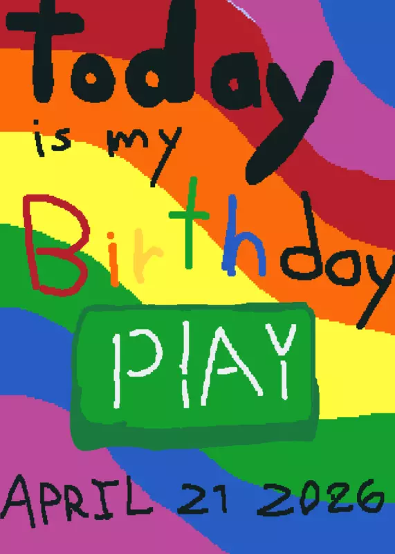 HAPPY BDAY!!! by @Shapeland421