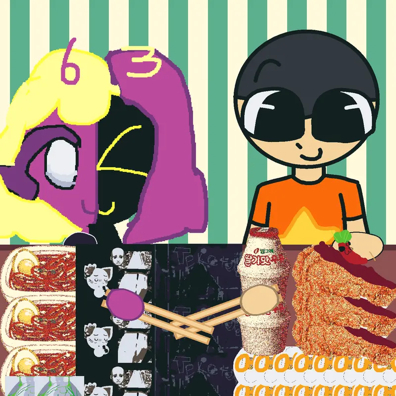Mukbang Broka And Me by @s1xx3thr33