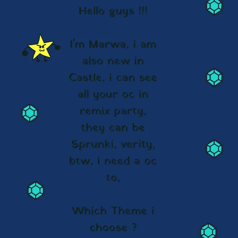 I need a oc by @Marwa97600zs
