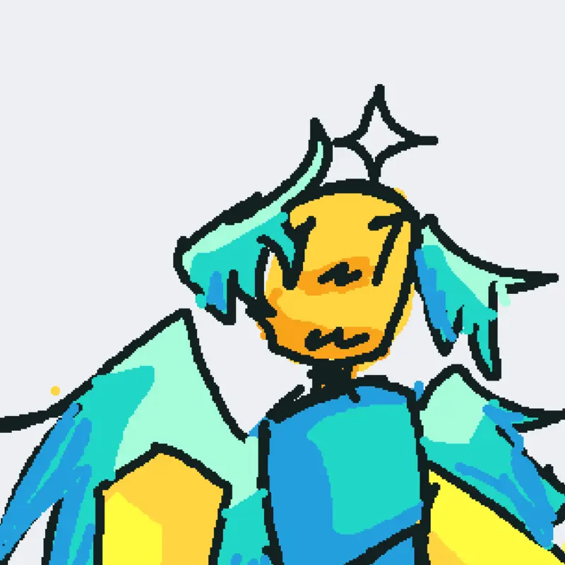 Angel noob by @vhstapesenjoyer