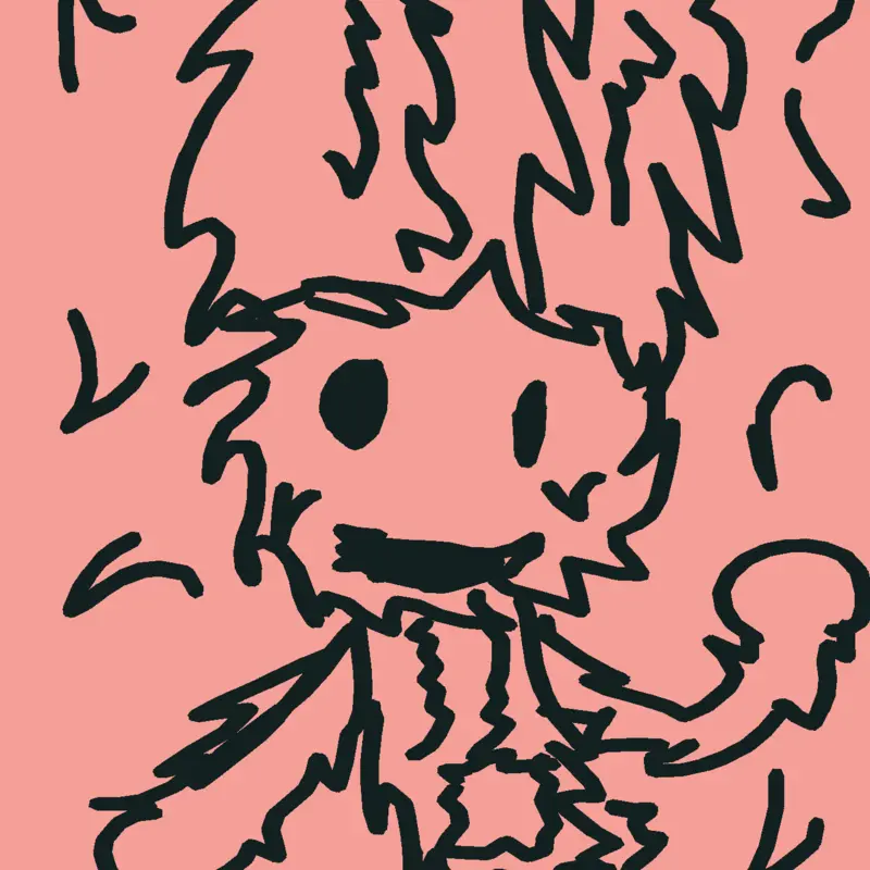 Fluffy not bald lol by @fluffy_dwoc