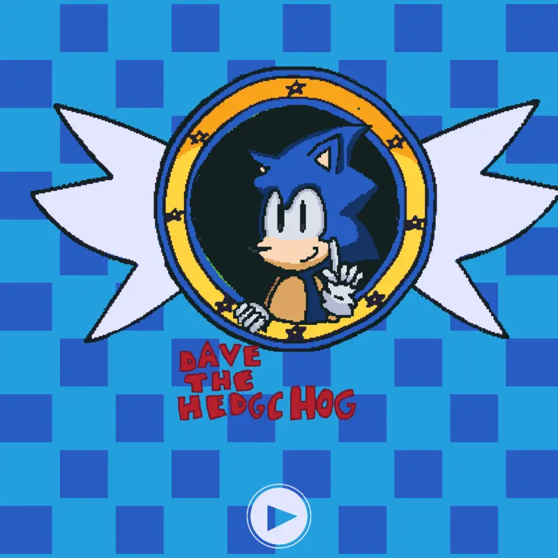 Dave the hedgehog 1 by @PAIRY
