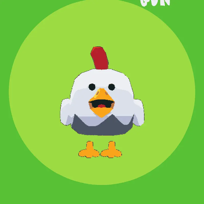 Chicken gun by @tutumala