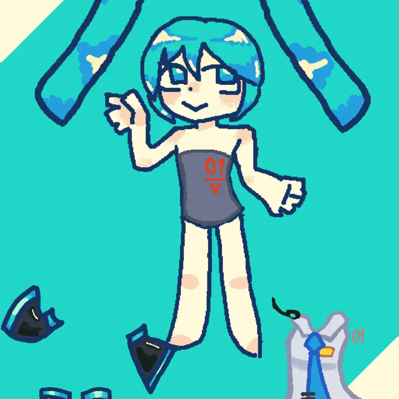 #miku #dressing #cute by @Pitaya_Eater