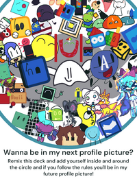 Wanna be in my next profile picture?