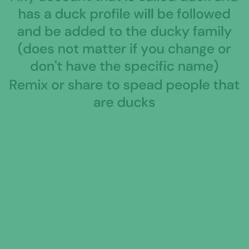 Duck by @Johanh