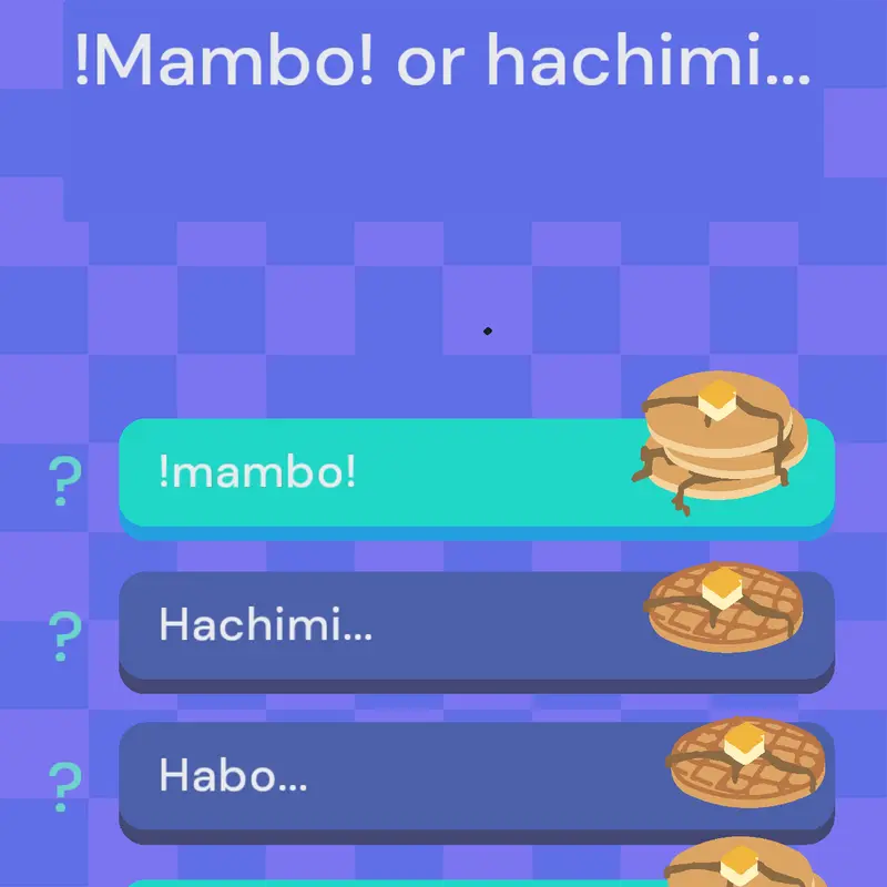 Mambo😆or hachimi😡 by @thijufrajuan