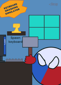 keyboard smashing simulator