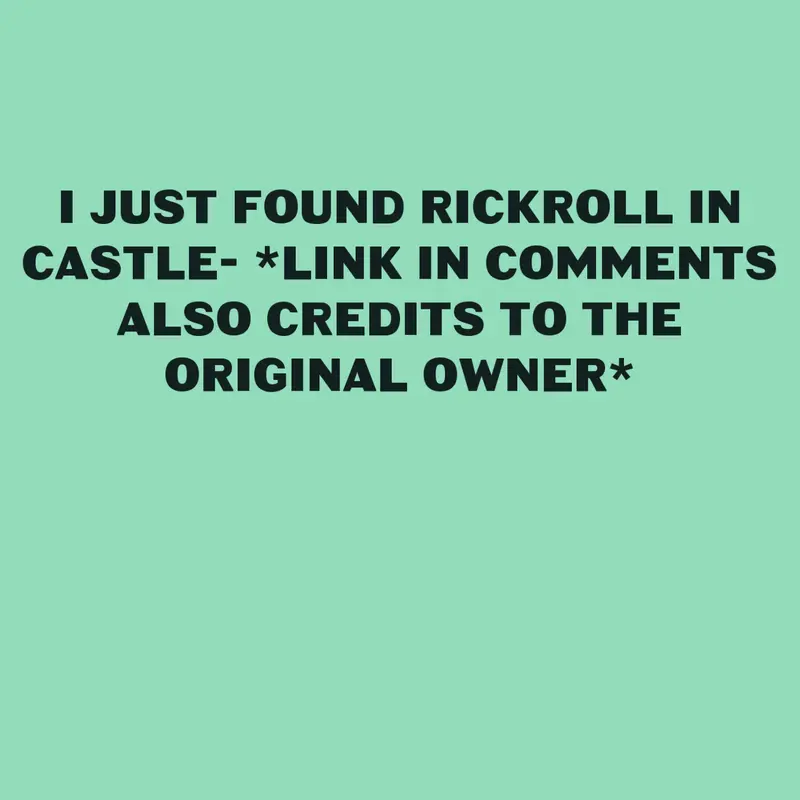 rickroll by @GIA209