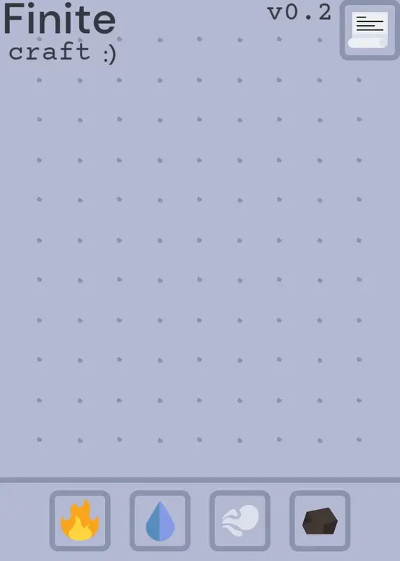 Finite craft v0.2 by @Creeper_367