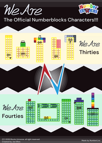 We are the Official Numberblocks!!!!
