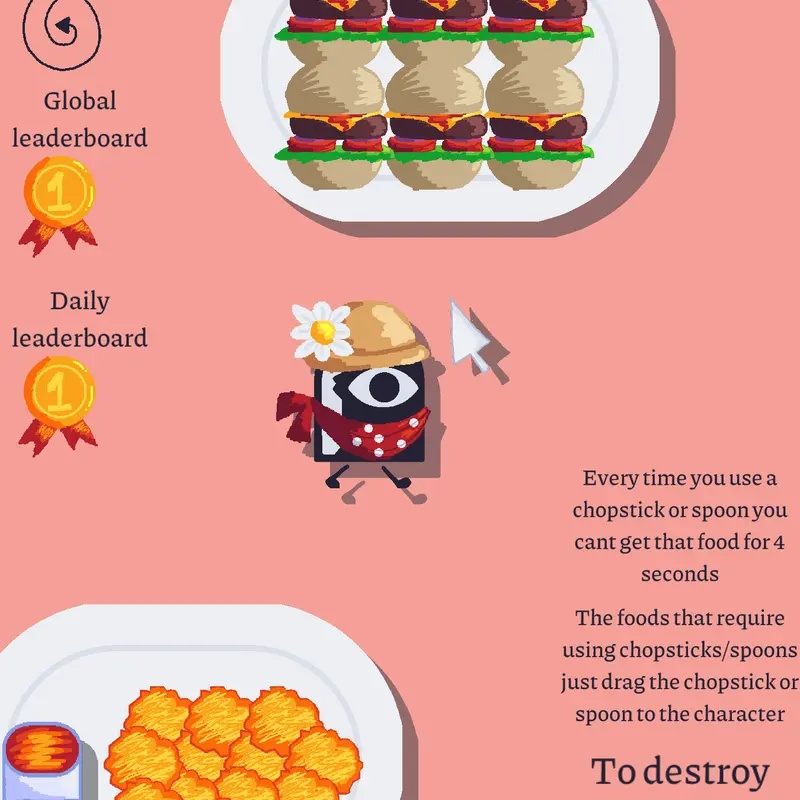 Mukbang game! by @Deer-ANTLER
