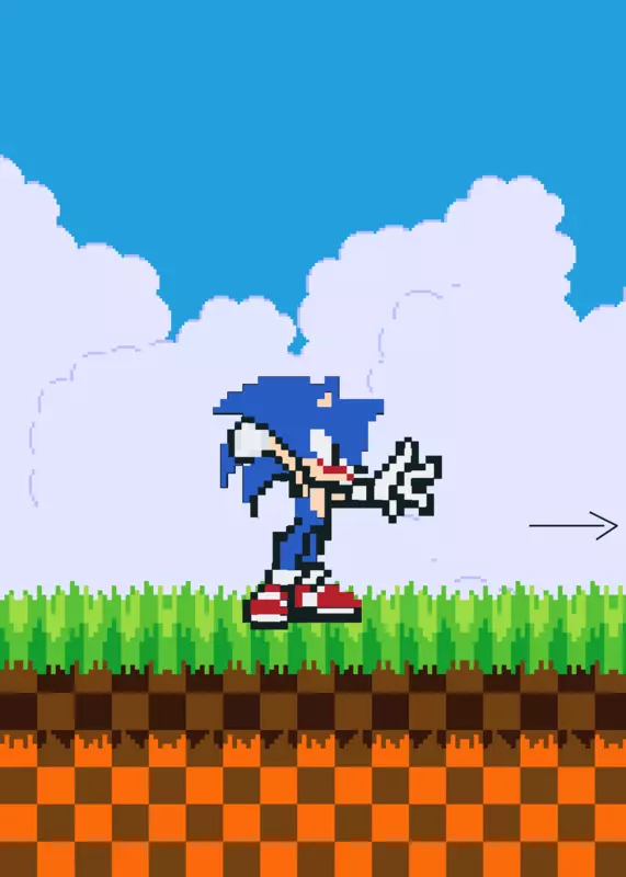 Dance Metro man (sonic) by @-_Caio_Patons_-