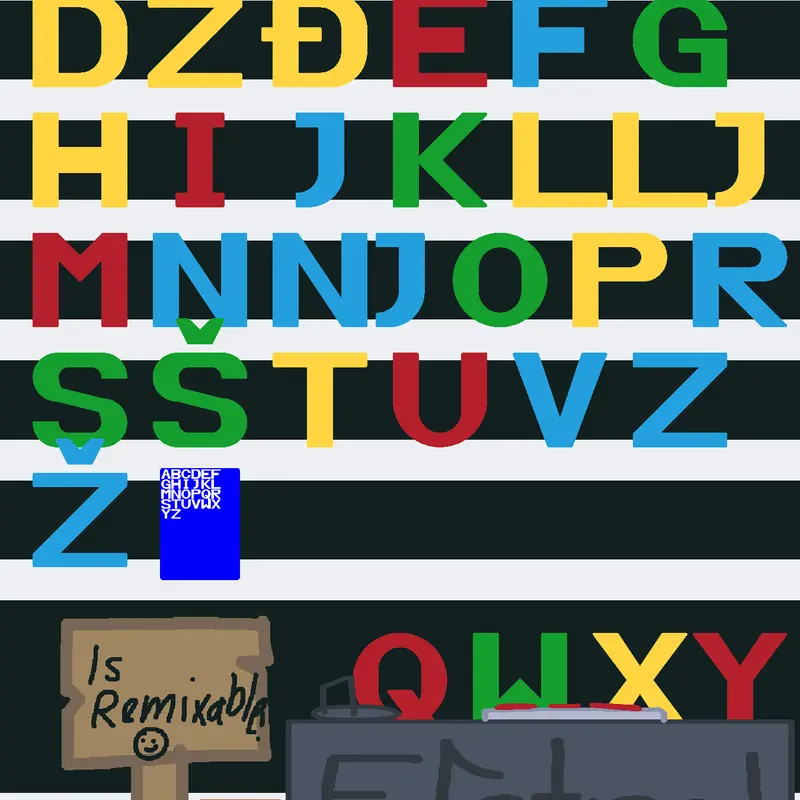 CROATIAN ALPHABET DANCE! by @XxFortpalxX