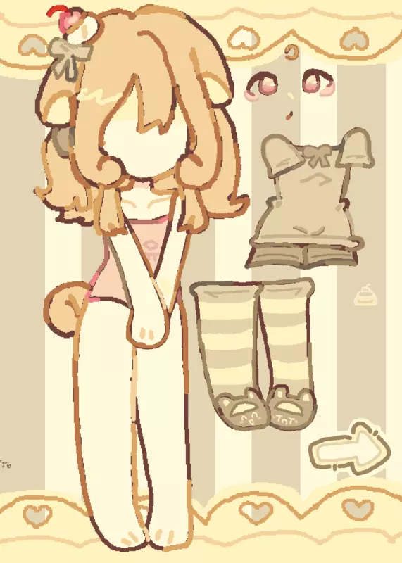 Dressup oc! 🍡🍘 by @_Tokie_