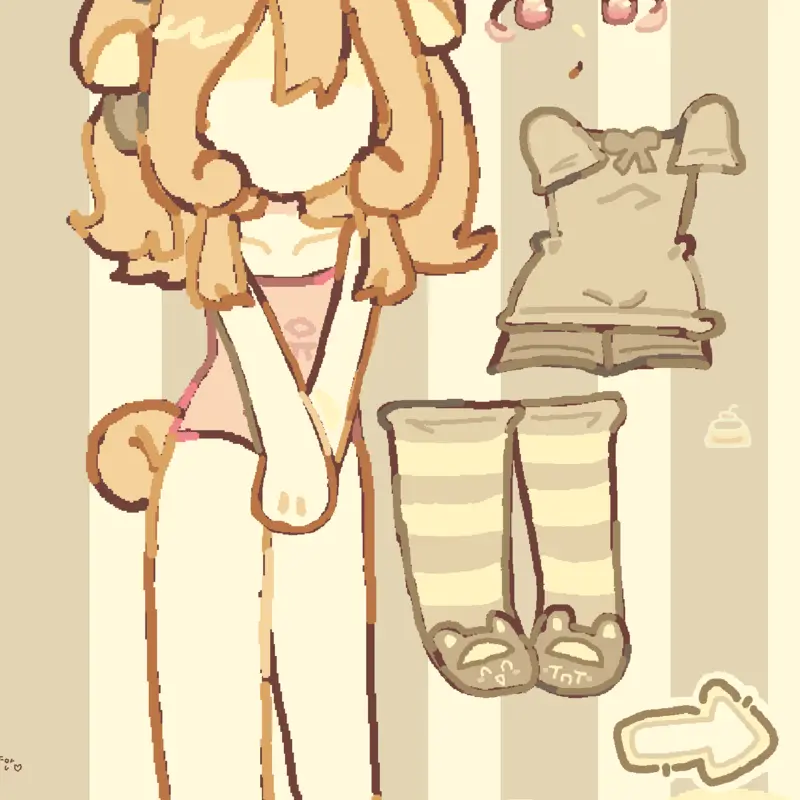 Dressup oc! 🍡🍘 by @_Tokie_