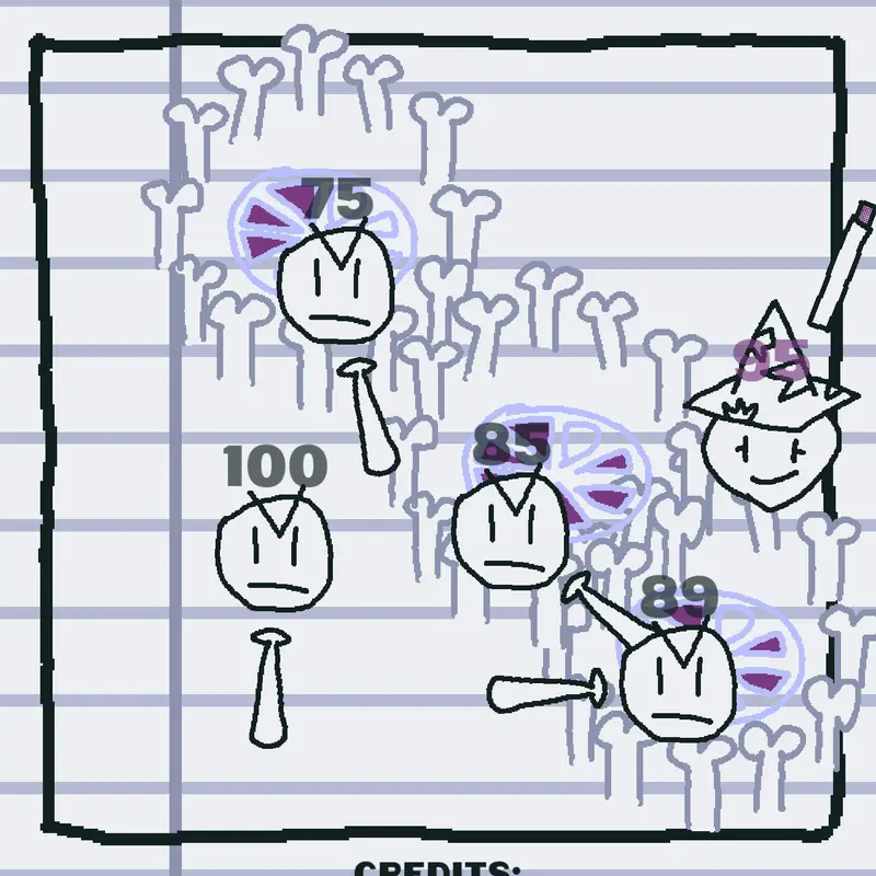Doodle Battle by @tan_qi_xian